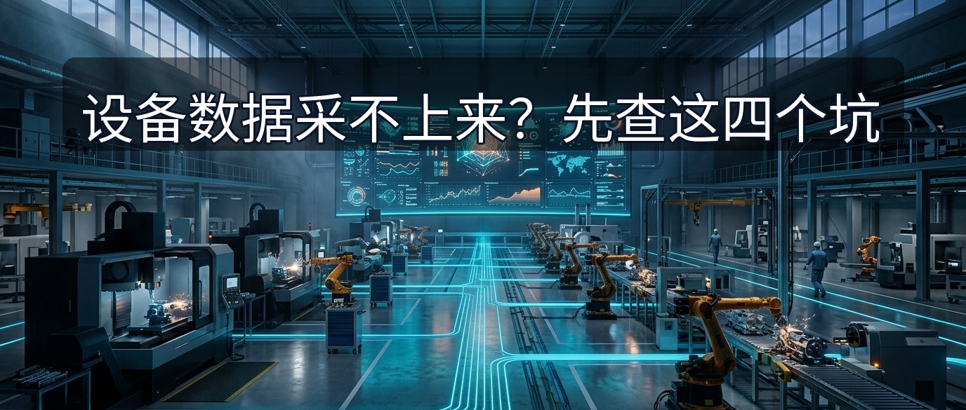 设备联网数据采集:采不上数的四个常见坑与解决办法