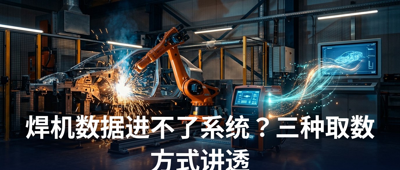 焊机数据采集的三种方式：福尼斯焊机如何接入追溯系统